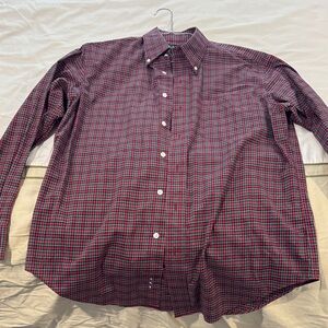 Lauren Ralph Lauren Red and Blue Checkered Shirt
